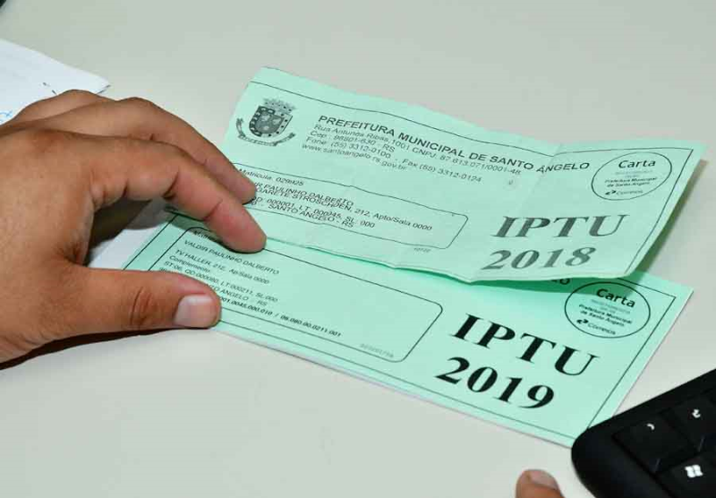 Primeira parcela do IPTU vence nesta quinta-feira